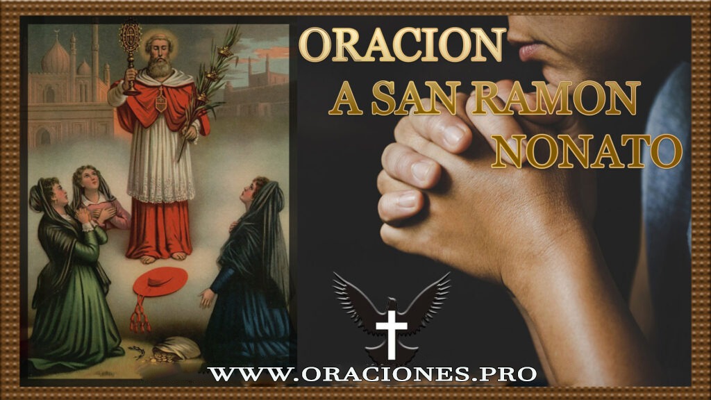 Oración A San Ramon Nonato